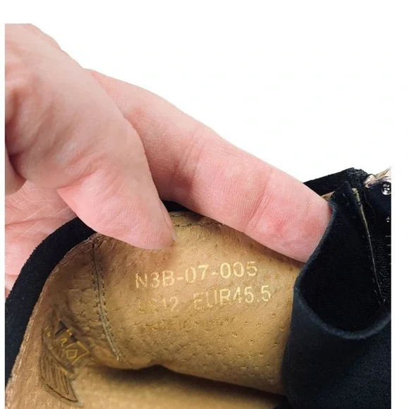 New Republic by Mark McNairy Terrance Boots Mens Size 12 Side Zip NWOT $180
